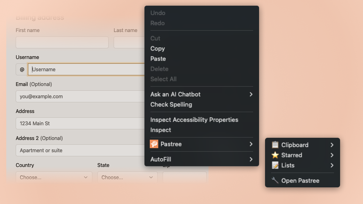 Right-Click Context Menu Integration - Figure 1